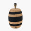 Kalutara Black and Natural Sea Grass Tall Table Lamp