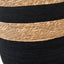 Kalutara Black and Natural Sea Grass Tall Table Lamp