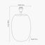 Kalutara Black and Natural Sea Grass Tall Table Lamp