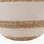Talalla Cream and Natural  Sea Grass Round Table Lamp