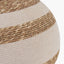 Talalla Cream and Natural  Sea Grass Round Table Lamp