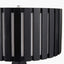 Rabanne Slatted Black Wood Tripod Table Lamp
