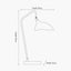 Toulon Black Metal Task Table Lamp