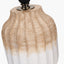 Amalia Natural Ombre Textured Stoneware Table Lamp Base with Harry 30cm Ivory Cotton Mix Cylinder Lampshade