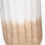 Amalia Natural Ombre Textured Stoneware Tall Table Lamp Base with Harry 35cm Ivory Cotton Mix Cylinder Lampshade