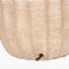 Amalia Natural Ombre Textured Stoneware Tall Table Lamp Base with Harry 35cm Ivory Cotton Mix Cylinder Lampshade
