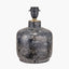Vulcan Textured Volcanic Effect Grey Small Stoneware Table Lamp Base