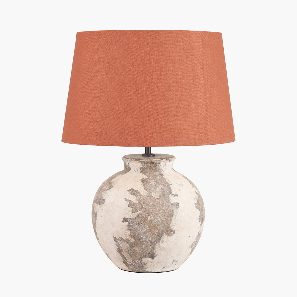 Lulia Antique Finish Stoneware Table Lamp Base