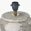 Lulia Antique Finish Stoneware Urn Table Lamp Base with Edward 45cm Natural Linen Cylinder Lampshade