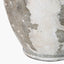 Lulia Antique Finish Stoneware Urn Table Lamp Base with Seychelles 50cm Cream Slubby Cotton Empire Lampshade