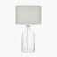 Bellamy Clear Bubble Glass Table Lamp