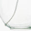 Hallie Clear Glass and Terracotta Shade Table Lamp
