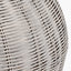 Allona Grey Wash Rattan Table Lamp