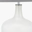 Tamsin Frosted White Glass Table Lamp