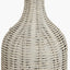 Anika Grey Wash Rattan Bottle Table Lamp