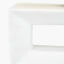 Block White Ceramic Rectangular Table Lamp