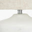 Flora White Small Floral Ceramic Table Lamp