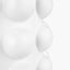 Serenity White Bobbled Ceramic Large Table Lamp Base