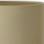 Serenity Black Bobbled Ceramic Large Table Lamp Base with Harry 40cm Taupe Cotton Mix Cylinder Lampshade