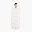 Sohan White Bobbled Ceramic Tall Table Lamp Base