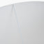 Wrenley Cream Ceramic Sea Urchin Table Lamp Base with Winston 40cm White Handloom Tapered Lampshade