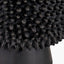 Wrenley Black Ceramic Sea Urchin Table Lamp Base with Harry 35cm Black Cotton Mix Cylinder Lampshade