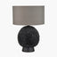 Wrenley Black Ceramic Sea Urchin Table Lamp Base
