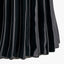 Devony Black Pleated Ceramic Table Lamp Base with Lino 35cm Black Self Lined Linen Cylinder Lampshade