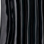 Devony Black Pleated Ceramic Table Lamp Base with Lino 35cm Grey Self Lined Linen Cylinder Lampshade
