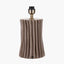 Devony Taupe Pleated Ceramic Table Lamp Base