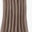 Devony Taupe Pleated Ceramic Table Lamp Base