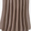 Devony Taupe Pleated Ceramic Table Lamp Base