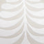 Tania Grey and White Pattern Ceramic Table Lamp Base with Lino 35cm White Self Lined Linen Cylinder Lampshade