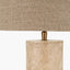 Kanoa Limestone Cylinder Table Lamp