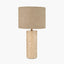 Kanoa Limestone Cylinder Table Lamp