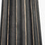 Draydon Black Wash Mango Wood Textured Cone Table Lamp