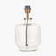 Josie Clear Glass and Antique Brass Metal Table Lamp Base