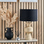 Koa Natural Mango Wood Contemporary Table Lamp Base