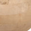Kiah Natural Mango Wood Round Table Lamp Base with Edward 40cm Pistachio Green Linen Cylinder Lampshade