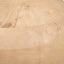 Kiah Natural Mango Wood Round Table Lamp Base with Lino 40cm White Self Lined Linen Cylinder Lampshade