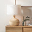 Kiah Natural Mango Wood Round Table Lamp Base