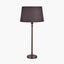 Piero Antique Bronze Metal Candlestick Table Lamp Base