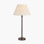 Piero Antique Bronze Metal Candlestick Table Lamp Base