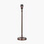 Piero Antique Bronze Metal Candlestick Table Lamp Base