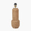 Gaiana Concrete Brown Stoneware Table Lamp Base