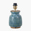 Theano Dot Design Blue Glaze Table Lamp Base