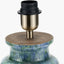 Theano Dot Design Blue Glaze Table Lamp Base