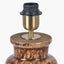 Theano Dot Design Brown Glaze Tall Table Lamp Base