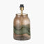 Valtellina Brown and Green Glass Table Lamp Base