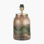 Valtellina Brown and Green Glass Table Lamp Base
